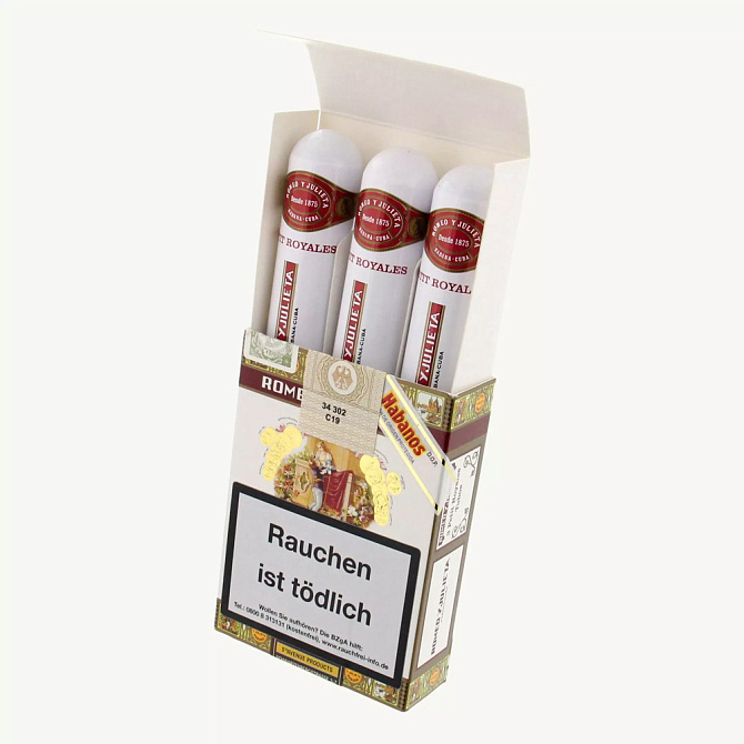 Сигары Romeo y Julieta Petit Royales Tubos - фото 5