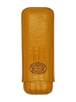 Футляр Partagas Mostaza на 2 сигары - фото