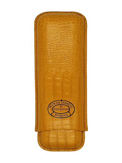 Футляр Partagas Mostaza на 2 сигары - фото
