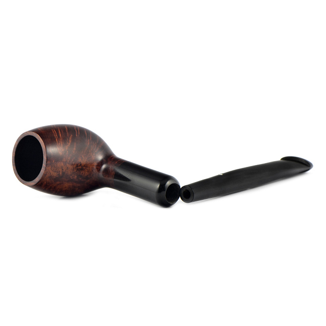 Курительные трубки Dunhill Amber Root 2101 Vulcanite Army Mounted (без фильтра) - фото 14