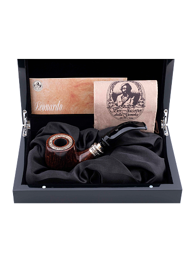 Курительная трубка Ser Jacopo Leonardo da Vinci Bent S014-1, в шкатулке - отзывы