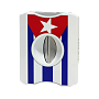 Каттер Elie Bleu Cigar Cutter V Cut "Cuban Flag"