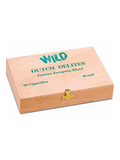 Сигариллы Dutch Delites Wild Brasil деревянная коробка - цена