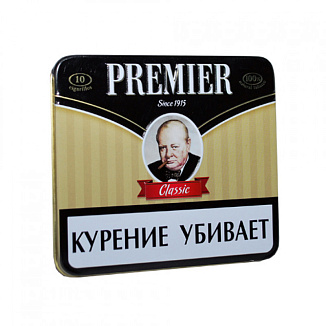 Сигариллы Premier Tip Classic (портсигар 10 шт)