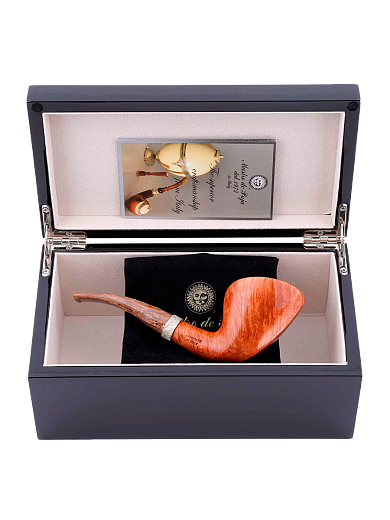 Курительная трубка Mastro de Paja Elite 2025 Unica M428, в шкатулке - описание