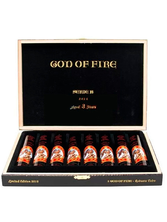 Сигары Arturo Fuente God of Fire Serie B Robusto Tubos - фото 7