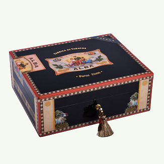 Хьюмидор Elie Bleu Flor de Alba 75 Cigars Black