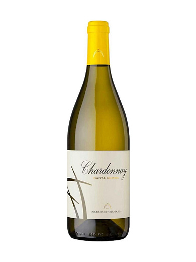 Вино Produttori di Manduria, Chardonnay "Santa Gemma", Salento IGP, 2024 0.75 л - фото