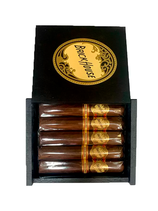 Сигары набор Brick House Maduro Robusto SET 5 cigars - фото 4