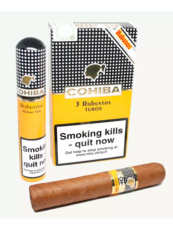 Сигары Cohiba Robustos Tubos - фото 5