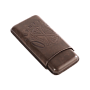Футляр The Opus X Society Leather Case Brown на 3 сигары