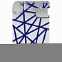Xikar 583CSBL Crossover Chrome Silver Blue