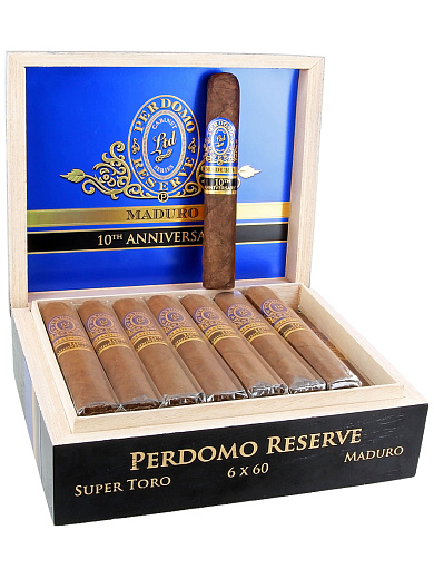 Сигары Perdomo Reserve 10th Anniversary Maduro Super Toro - цена