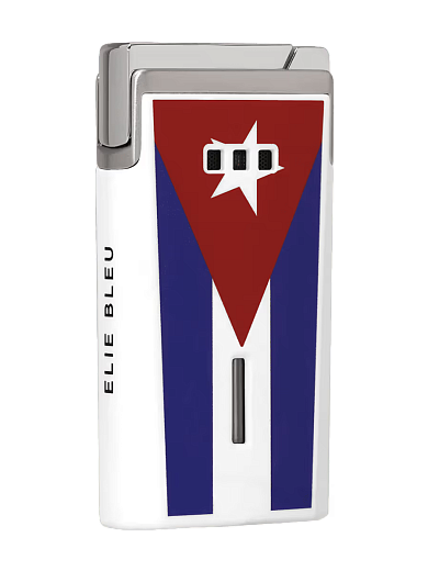 Зажигалка Elie Bleu Pocket Lighter "J15" Cuban Flag - цена