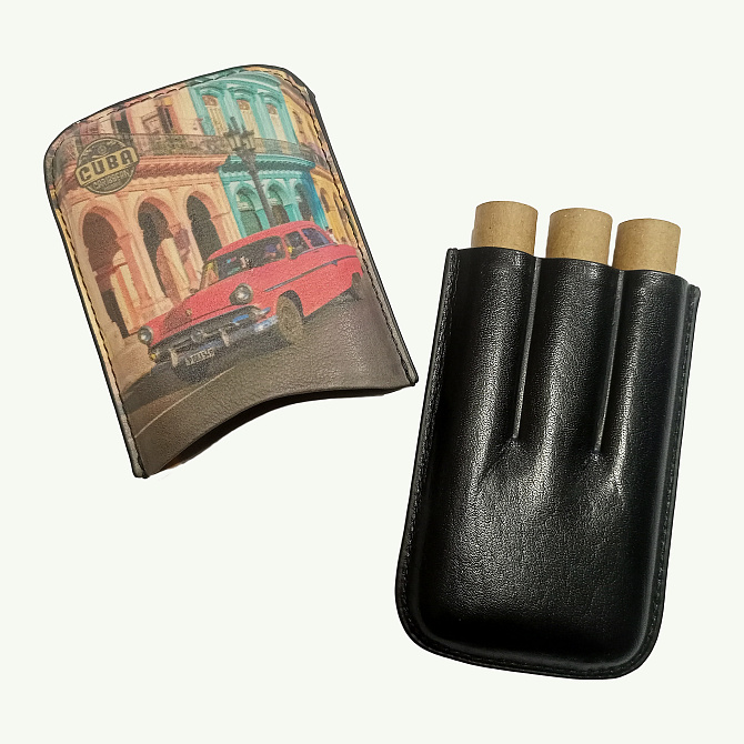 Футляр для 3 сигар Robusto Cuba 620013 - фото 8