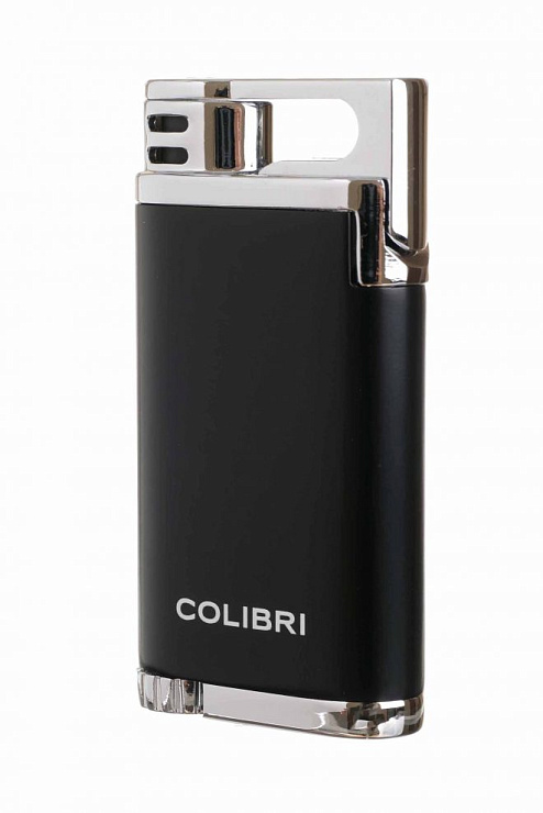 Зажигалка сигарная Colibri Belmont, черная-хром - фото 7