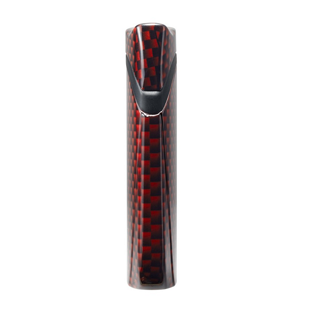 Зажигалка сигарная Colibri Falcon, красный карбон - фото 9