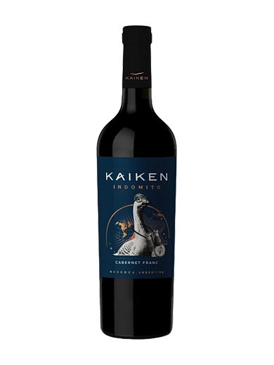 Вино Kaiken Indomito Cabernet Franc, 2022 0.75 л - фото