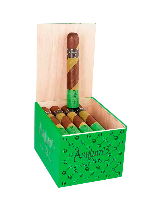 Сигары Asylum 13 The Ogre Super Goliath 80 x 8 - фото 5