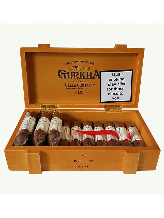 Сигары Gurkha Cellar Reserve 15 Years Koi Perfecto - фото 5