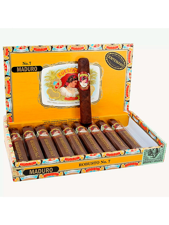 Сигары Cuesta-Rey Centenario Robusto No. 7 Maduro - фото 5