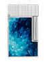 Зажигалка S.T. Dupont Lighter Ligne 2 Lacquered Geode Blue