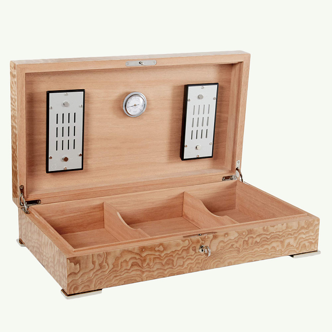 Хьюмидор Elie Bleu New Medal Classic Wood 110 Cigars Tamo - фото 9