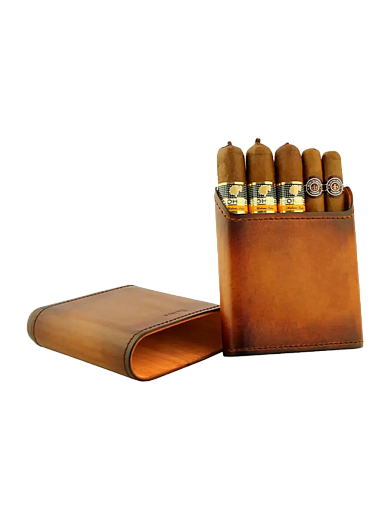 Футляр Adorini Brown на 3–5 сигары - цена
