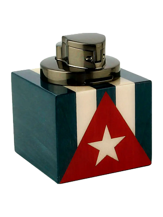 Зажигалка Adorini Table Jet Lighter Cuban Flag