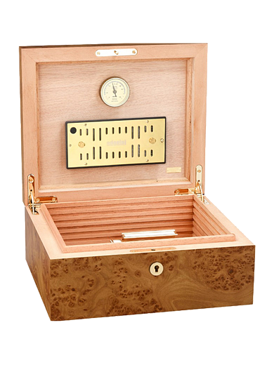 Хьюмидор Adorini Catania Elm Burl M Deluxe на 75 сигар - цена