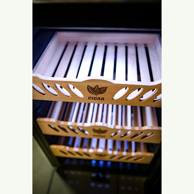 Электронный шкаф Cigar Cabinet JC-65 - фото 8