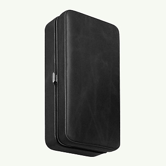 Футляр для 3 сигар Aficionado Cigar Leather Case LCFC/BLK