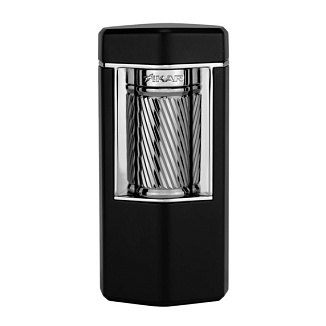 Зажигалка Xikar 600 Meridian BKGM Black & Gunmetal
