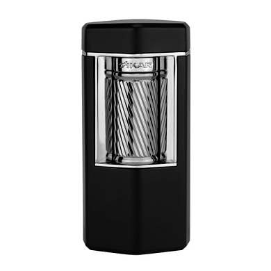 Зажигалка Xikar 600 Meridian BKGM Black & Gunmetal - фото