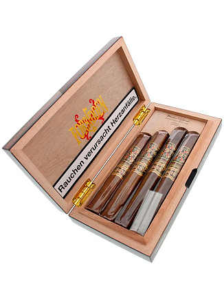 Сигары Arturo Fuente FFOX Fuente Fuente Opus X Story 4 Set Cigars Macassar Ebony