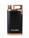 Зажигалка сигарная Colibri Belmont, черно-розовое золото - фото 1