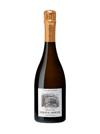  Шампанское Lequeux-Mercier, "Millesime" Brut Nature 2004