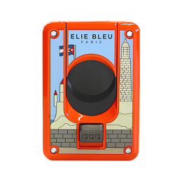 Каттер Elie Bleu Double Blade Cigar Cutter "Casa Cubana" Orange - фото