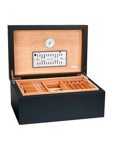 Хьюмидор Adorini Torino Grande Deluxe Black на 125 сигар - цена