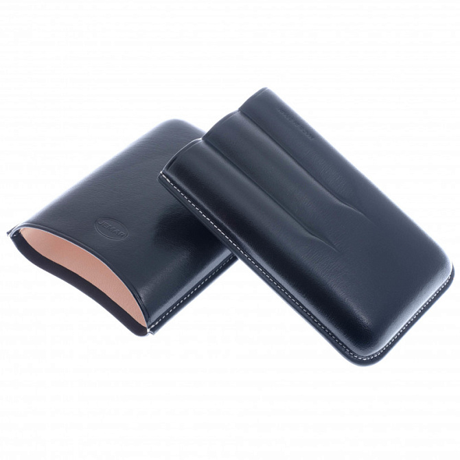 Футляр Jemar на 3 сигары Робусто 464-3-black - фото 4