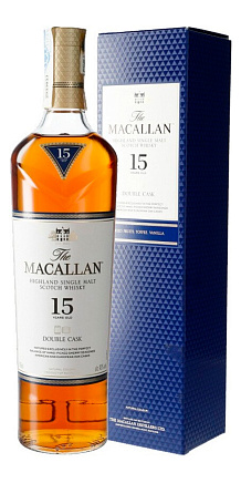 Виски Macallan, "Double Cask" 15 Years Old