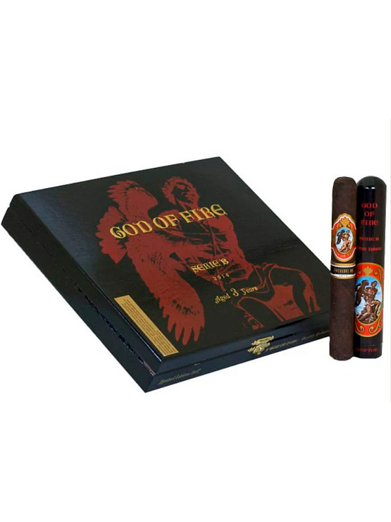 Сигары Arturo Fuente God of Fire Serie B Double Robusto Tubos - фото 6