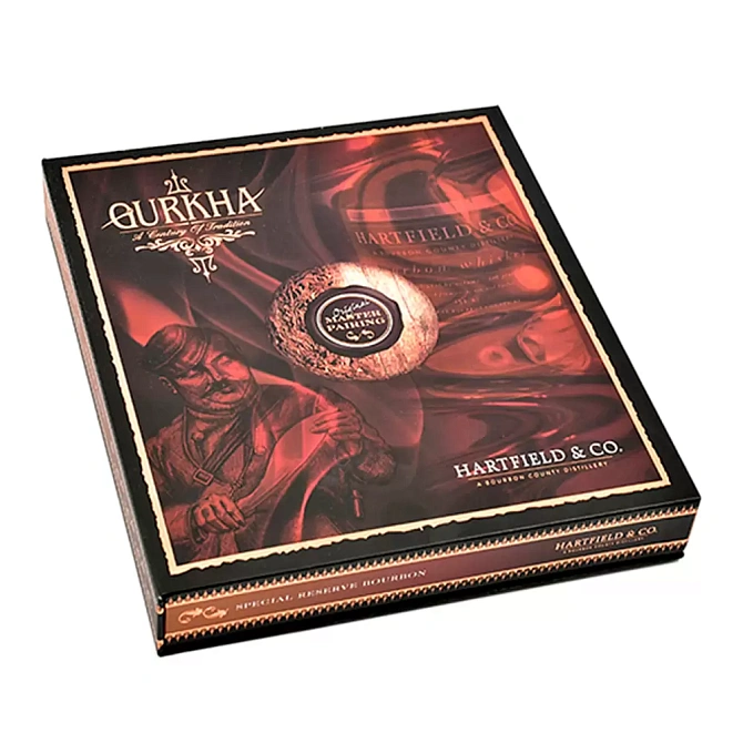 Сигары Gurkha Bourbon Collection Churchill Natural SET of 5 cigars - фото 6