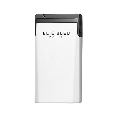 Зажигалка Elie Bleu Pocket Lighter "J15" Casa Cubana White Gun Metal - фото