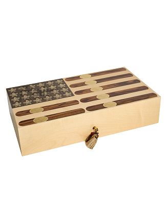 Хьюмидор Elie Bleu Humidor "Stars and Stripes" 110 сигар