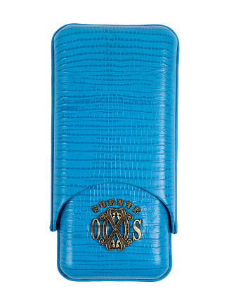 Футляр Teju Leather Case Society Blue на 3 сигары