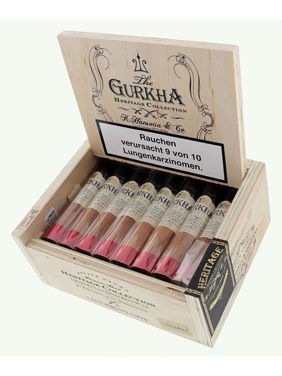 Сигары Gurkha Heritage Maduro Robusto Corto - фото 5