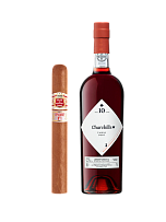 Портвейн Churchill’s 10 aged years Tawny Port и Сигара Hoyo De Monterrey Epicure No. 1 - фото 77