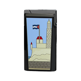 Зажигалка Elie Bleu J15 Casa Cubana Black - фото