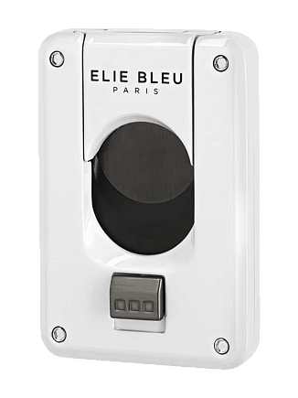 Каттер Elie Bleu Double Blade Cigar Cutter White Black Blade